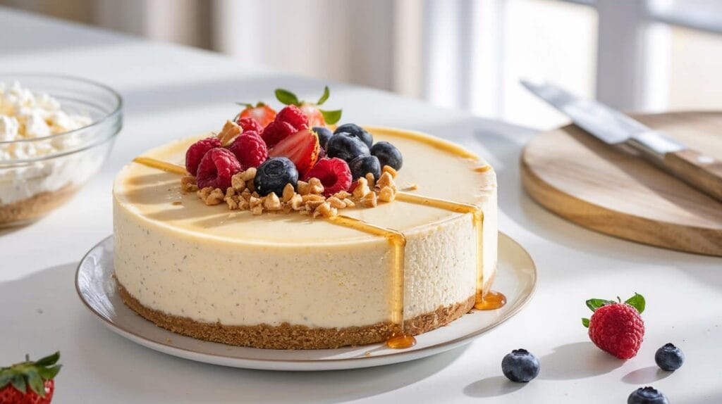 Healthy cheesecake recipe	