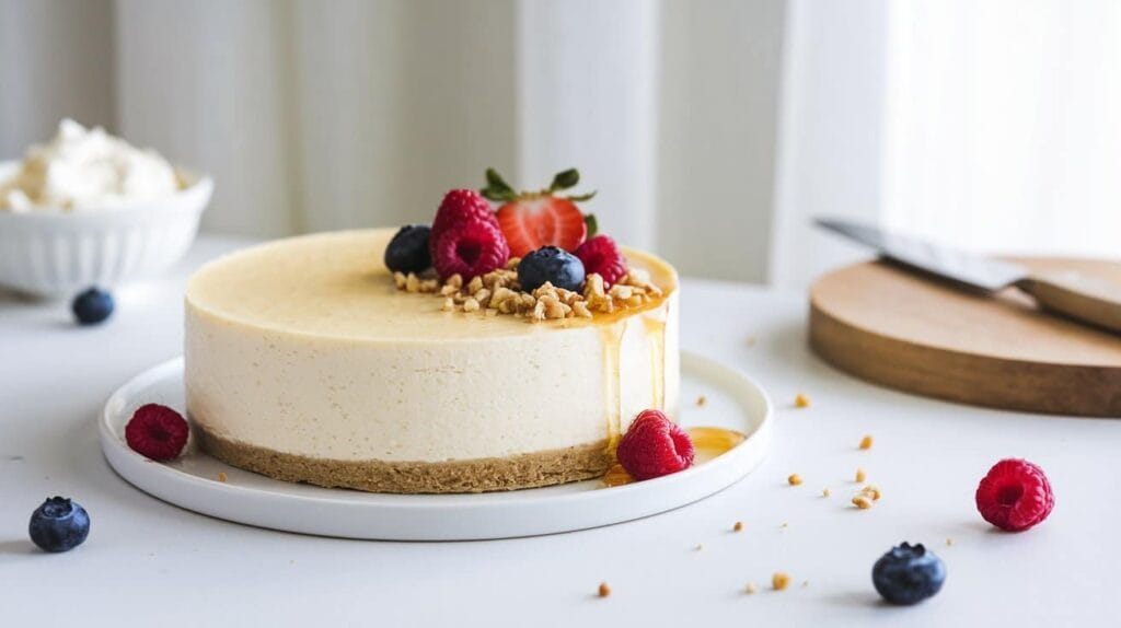 Healthy cheesecake recipe	