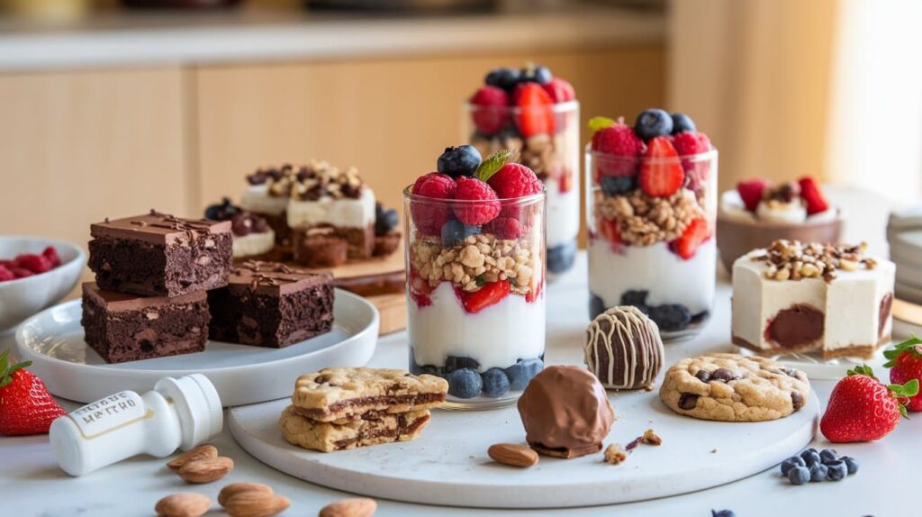 high protein low calorie desserts